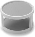 Classic 10 Inch Two Level Turntable, White