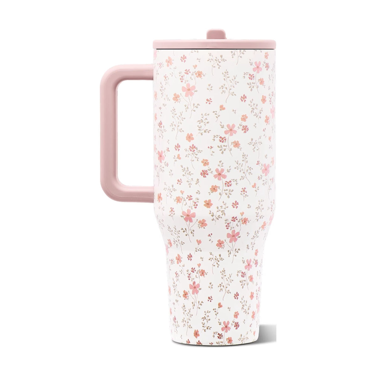Traveler 32Oz, Insulated Tumbler with Handle & Straw, Mangolia